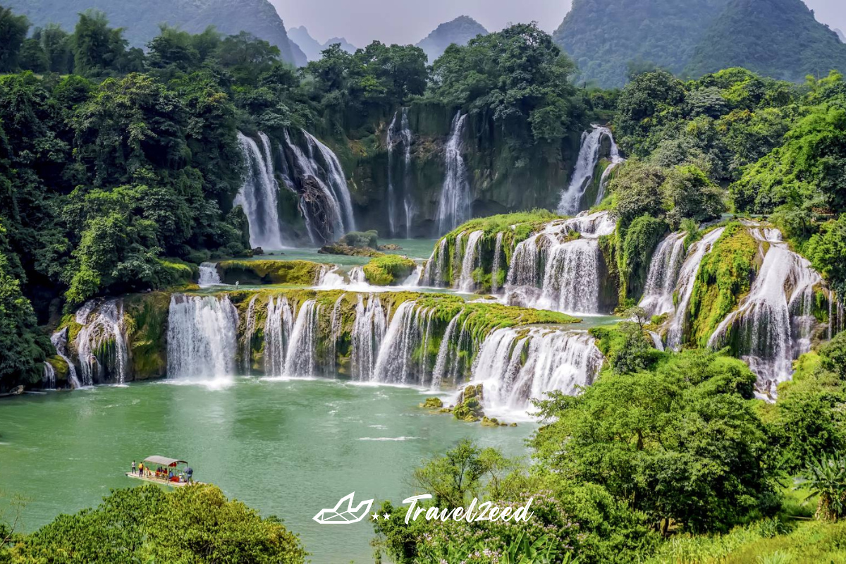 นํ้าตกบ๋านโจก (Ban Gioc Waterfall)