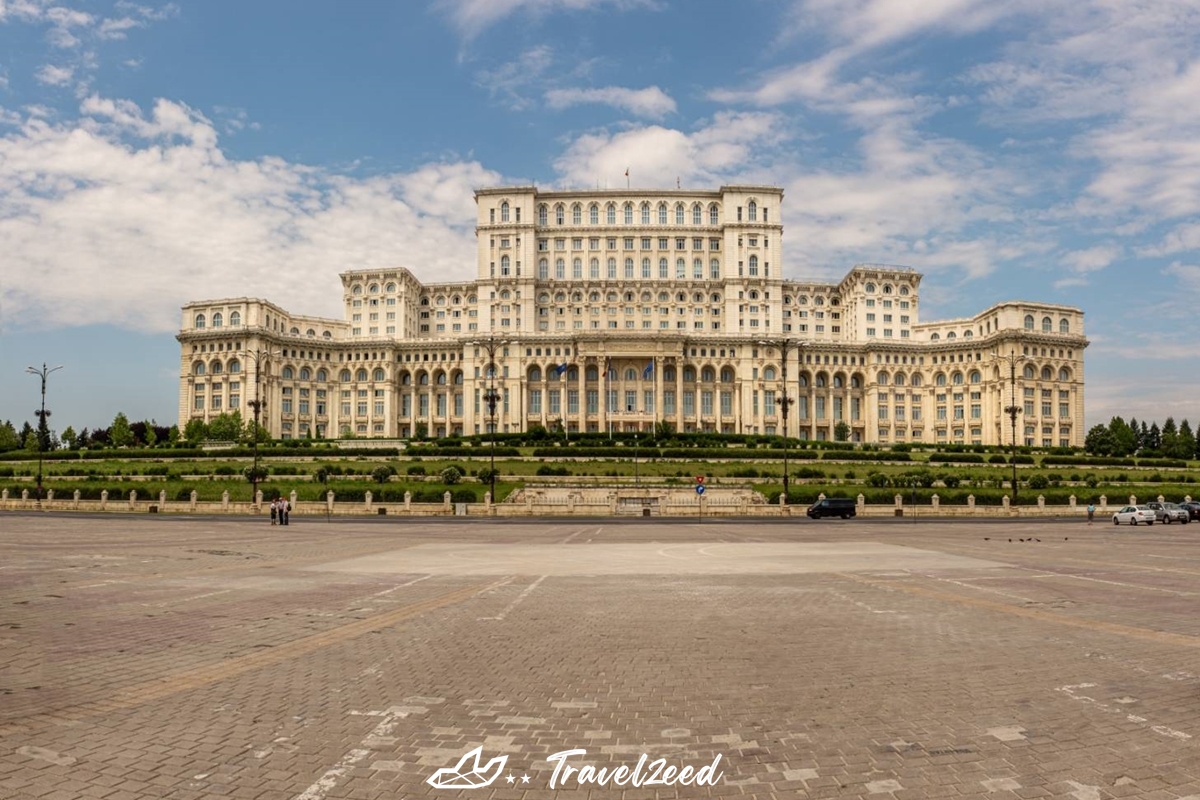 Parliament in Bucharest romania