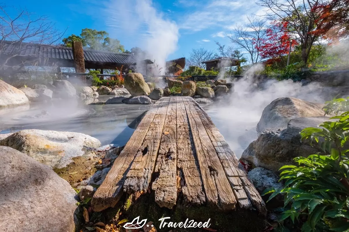 Oniishibozu Jigoku hot spring in Beppu