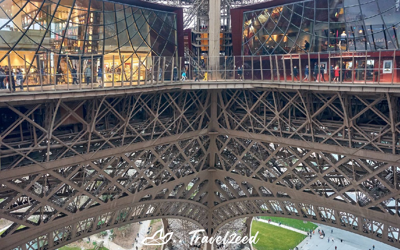 Inside the Eiffel Tower