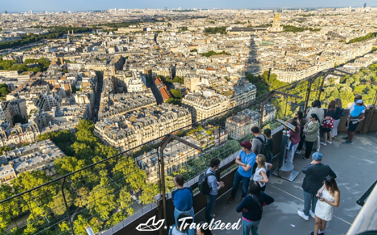 second floor of the Eiffel Tower