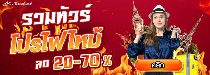 ทัวร์โปรไฟไหม้ ราคาถูก ลดหนักทุกโปรแกรม 20-60%