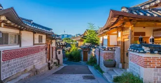 Korea Seoul Plus Spring Bukchon Hanok Village - ทัวร์เกาหลี โซล ชมสถาปัตยกรรม หมู่บ้านบุกชอนฮันอก บ้านทรงโบราณตามรอยซีรีย์ย้อนยุค (อิสระ2วันครึ่ง)