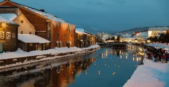 Japan Hokkaido Hakodate Toya Otaru - ทัวร์ญี่ปุ่น ฮอกไกโด ฮาโกดาเตะ โทยะ โอตารุ ชมทะเลสาบโทยะ ขึ้นกระเช้าชมวิวกลางคืน ภูเขาฮาโกดาเตะ