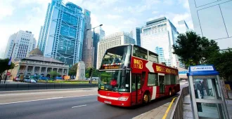 Hong Kong Big Bus Tours  - ทัวร์ฮ่องกง นั่งรถบัสเปิดประทุนชมเมือง ไหว้พระวัดดัง (อิสระ 1 วัน)