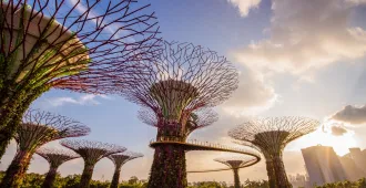 Singapore Merlion Gardens by the Bay - ทัวร์สิงคโปร์ เมอร์ไลอ้อน การ์เด้น บาย เดอะเบย์ 