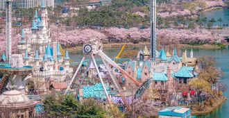 Korea Seoul Lotte World Flora Festa Queen of Tear - ทัวร์เกาหลี โซล  ล็อตเตเวิลด์ ตามรอยซีรีย์ราชินีเเห่งนํ้าตา 